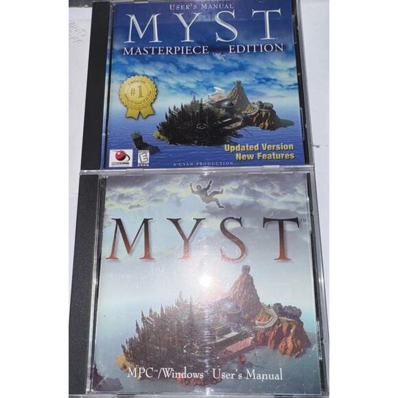 MYST by Broderbund for PC/CD ROM 1996 Big Box Complete Guide Journal Hints - Picture 4 of 10